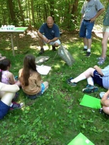 attendees of the training sitting in a circle