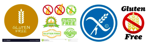 Gluten free logos