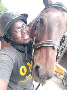 LaShawnda and a horse