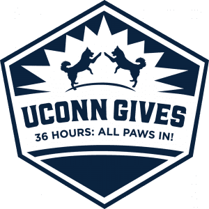 UConn Gives All Paws In logo