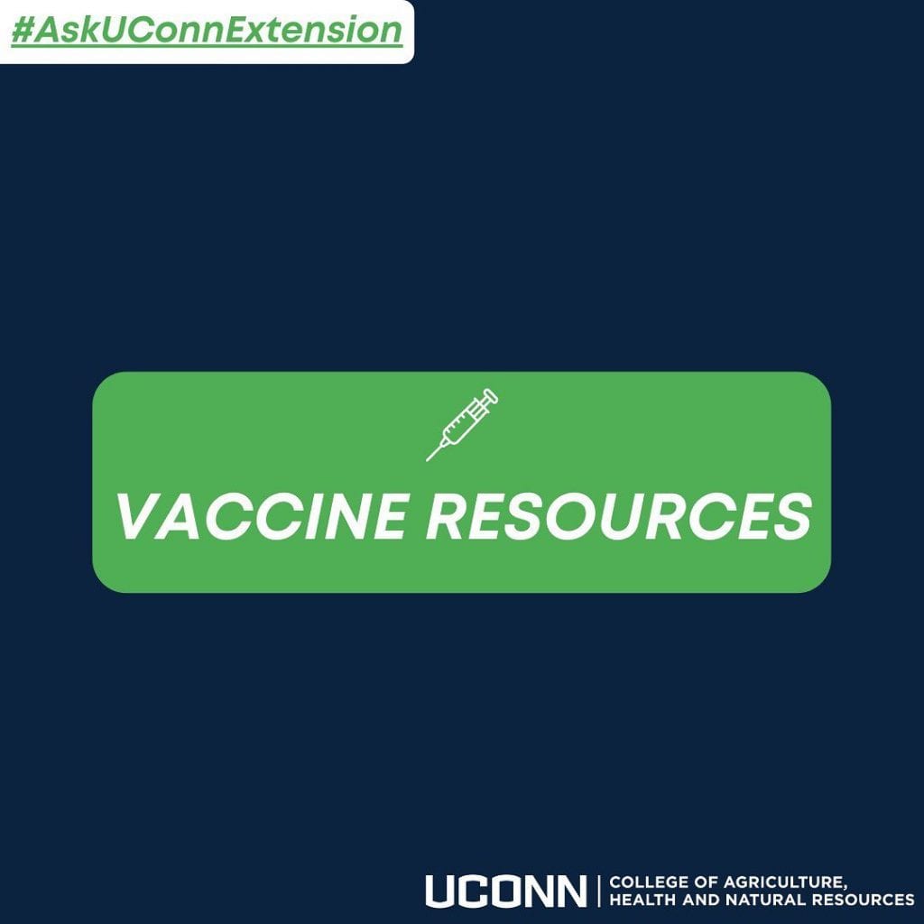 blue square with text vaccine resources