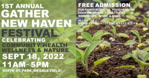 Gather New Haven festival flier
