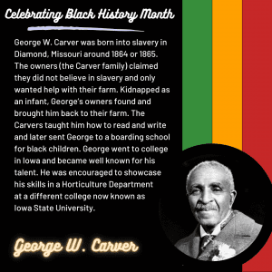George Washington Carver infographic