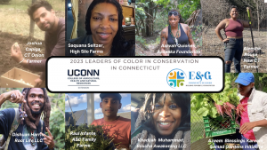 collage of leaders of color in conservation